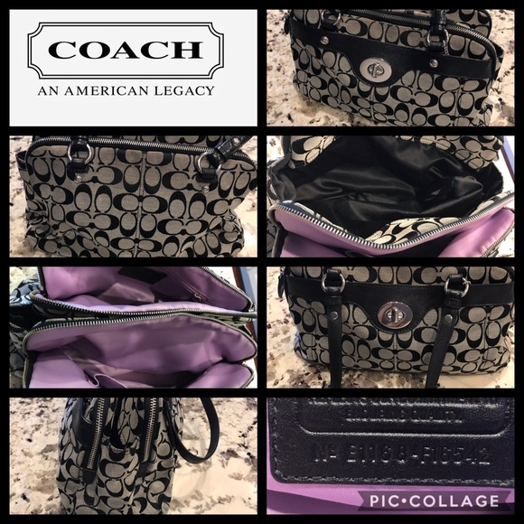 Coach Penelope - like new used 1x. Super cute!! - Picture 2 of 8
